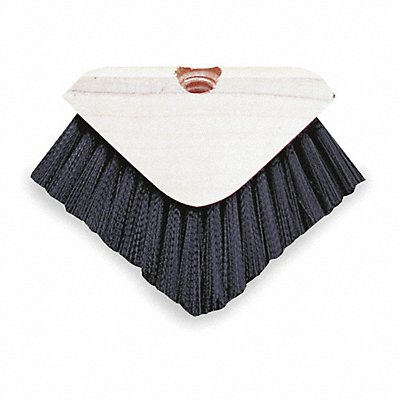 TOUGH GUY 1VAF2 Baseboard Brush 5.375 in L Black
