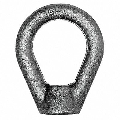 KEN FORGING EN8 Eye NutBlack Oxide Stl 3/4 -10 2 1/2in 1PK