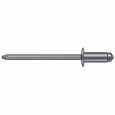 POP AVDEL AD6264BSLF200 Blind Rivet 1.75 in L 0.183 in dia PK250