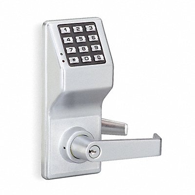 TRILOGY BY ALARM LOCK DL2700US26D Electronic Lock Satin Chrome 12 Button