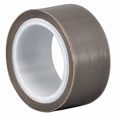TAPECASE 15C653 Film Tape 1 1/2 in x 5 yd Grey 6 mil