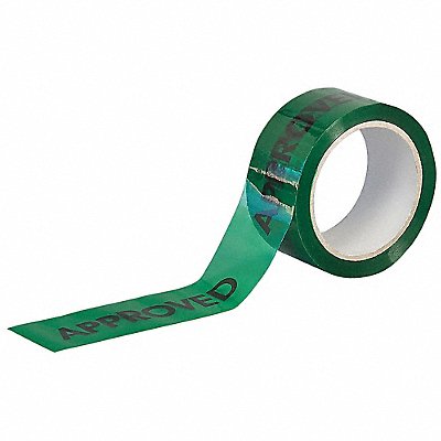 TAPECASE 15C762 Carton Sealing Tape Green Hot Melt Resin