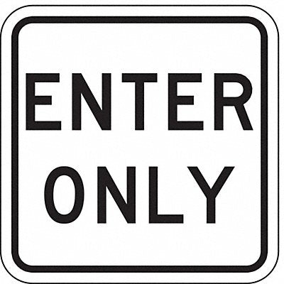 LYLE LR76718DA D9633 Enter Sign For Parking Lots 18 x 18