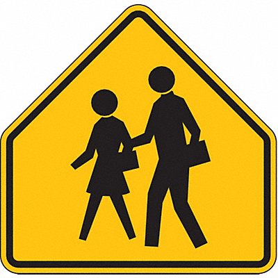 LYLE S1130HA School Crossing Traffic Sign 30 x 30