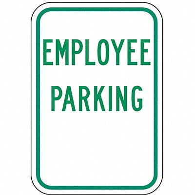 LYLE RP02112HA Employee Parking Parking Sign 18 x 12
