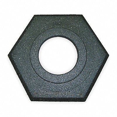 GRAINGER 375216 Trim Line Base Black 20 x 17 x 2 In.