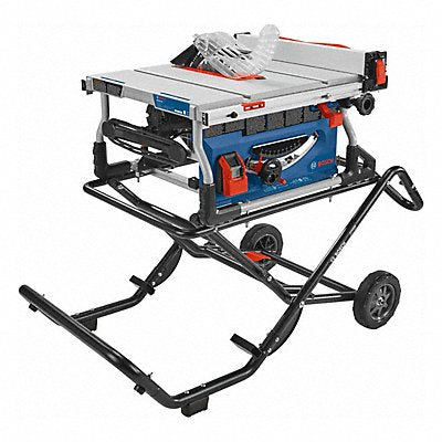 BOSCH GTS1510 Table Saw 120V AC 15A 10 in Dia 60 Hz