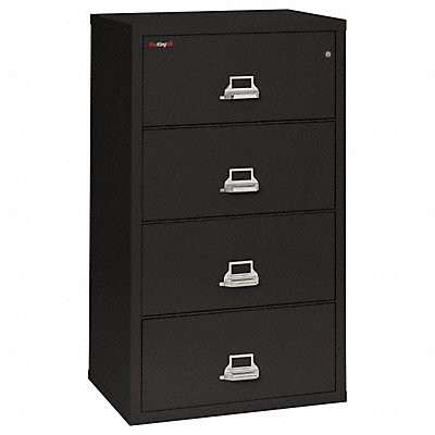 FIREKING 43122CBL Lateral File 4 Drawer 31-3/16 in W