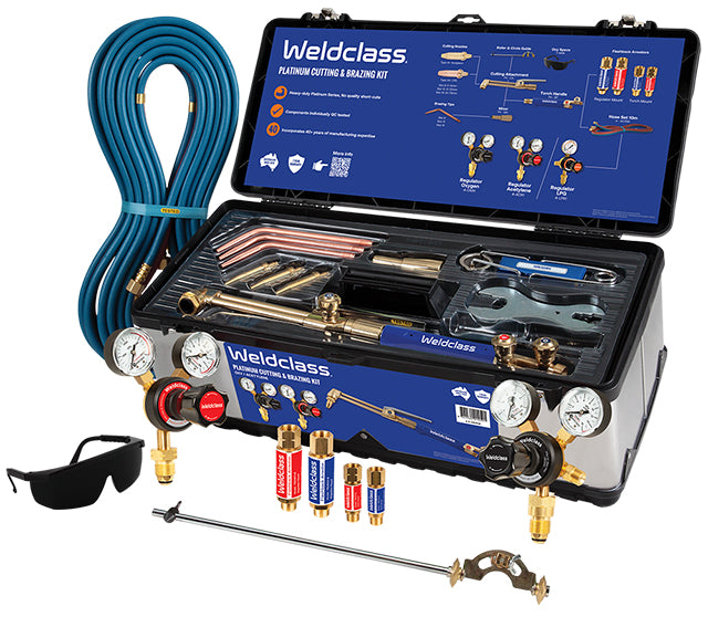 Weldclass 4-OXACK Kit PLATINUM Oxy/Acetylene Cutting & Brazing