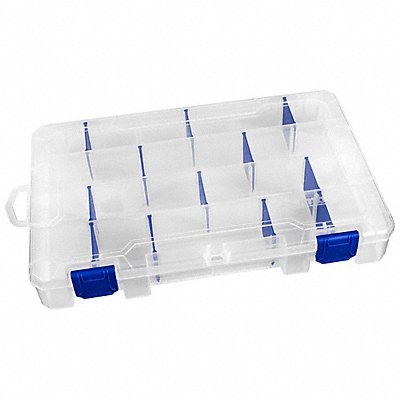 FLAMBEAU 4007 Adjustable Compartment Box Double Position Locking Tl 1 3/4 in