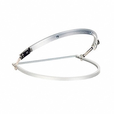 MSA 10176739 FaceShieldFrame Silver Metal Full-Frame