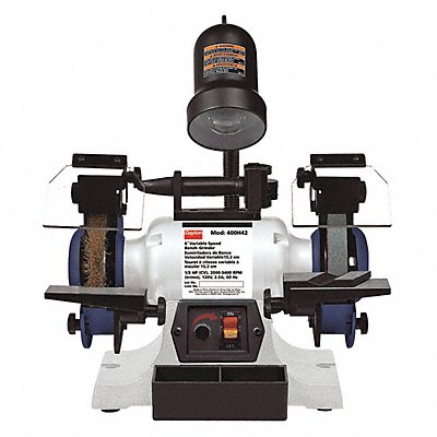 DAYTON 400H42 Bench Grinder 6 60 Grit 1/3HP