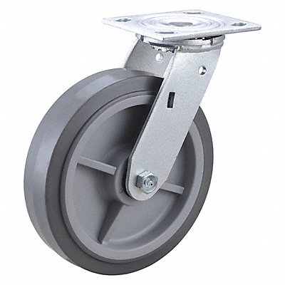 GRAINGER 400K49 Standard Plate Castor Swivel 600 lb.