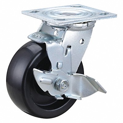 GRAINGER 400K57 Standard Plate Castor Swivel 800 lb.