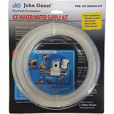 JOHN GUEST ICEMAKERKIT Water Supply Line Kit 3/16 ID x 25 ft.