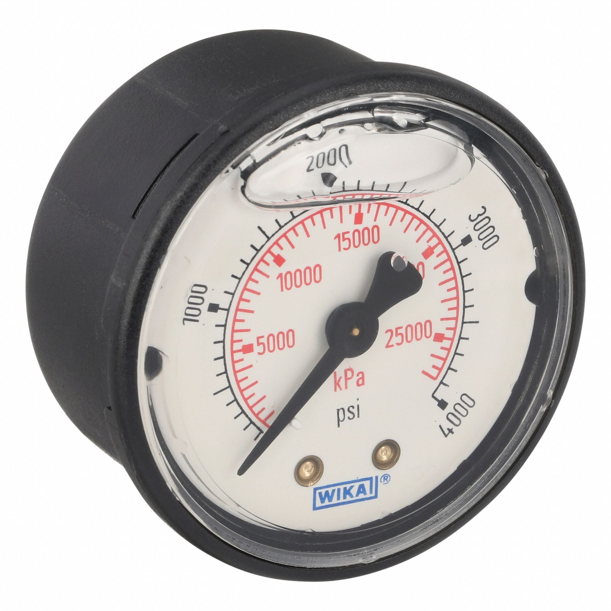 WIKA 11313204000B Pressure Gauge 2 Dial Size MNPT