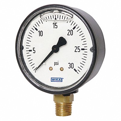 WIKA 11313202000L Pressure Gauge 2 Dial Size