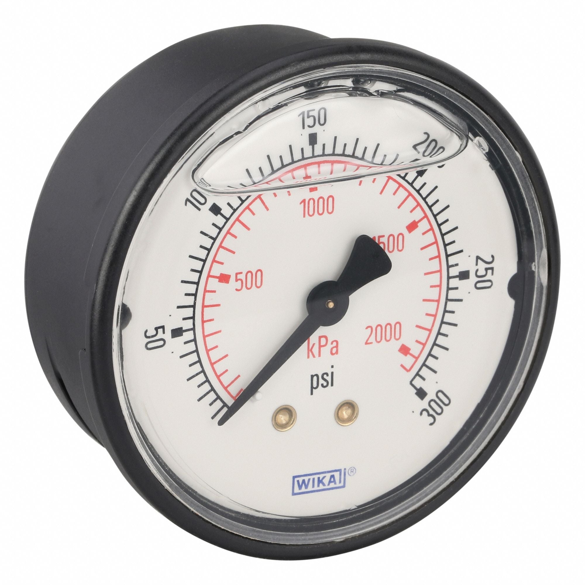WIKA 1131325300B Pressure Gauge 2-1/2 Dial Size MNPT
