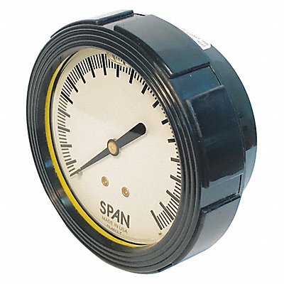 SPAN LFC2203030G Pressure Gauge 3-1/2 Dial Size