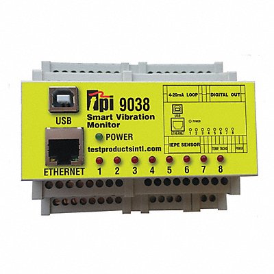 TEST PRODUCTS INTL. 9038 Vibration Meter +/-5%Acc No Display
