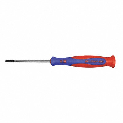 WESTWARD 401L66 Precision Hex Screwdriver 1/8 in