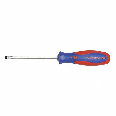 WESTWARD 401M26 Slotted Screwdriver 3/16 in