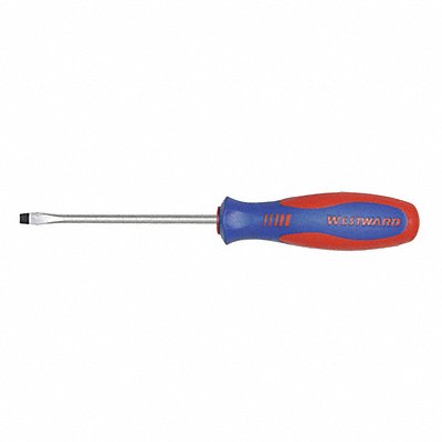 WESTWARD 401M42 Slotted Screwdriver 1/8 in