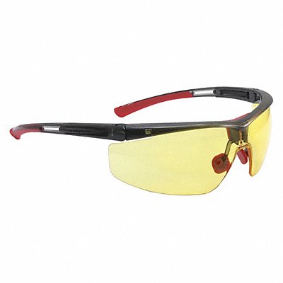 HONEYWELL NORTH T5900LTKAHS Safety Glasses Amber Lens Polycarbonate