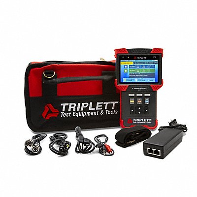 TRIPLETT CamViewIPPro IP Tester Heavy Duty Plastic Black/Red