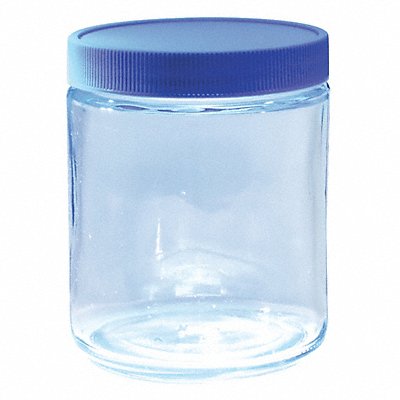 LAB SAFETY SUPPLY 404L07 Bottle 88.9 mm H Clear 69 mm Dia PK24