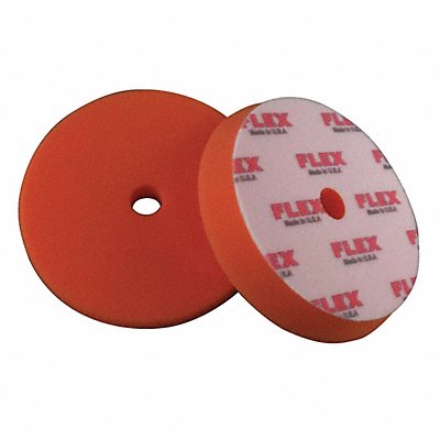 FLEX NORTH AMERICA 750224 Polishing Pad 6-1/2 Size Foam Orange