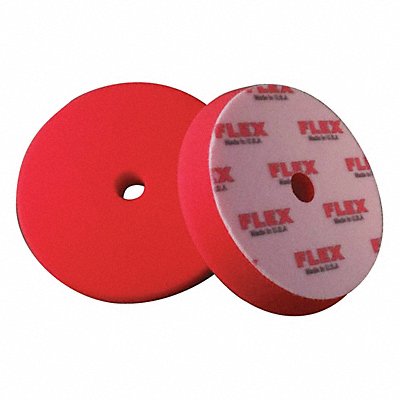 FLEX NORTH AMERICA 750128 Polishing Pad 5-1/2 Size Foam Red