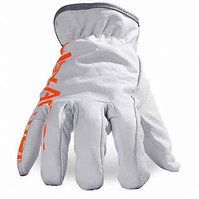 HEXARMOR 4066XS6 Leather Gloves White Back XS PR