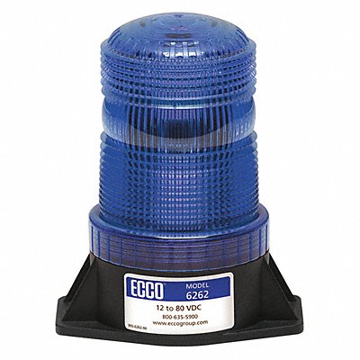 ECCO 6262B Beacon Light Blue Flashing