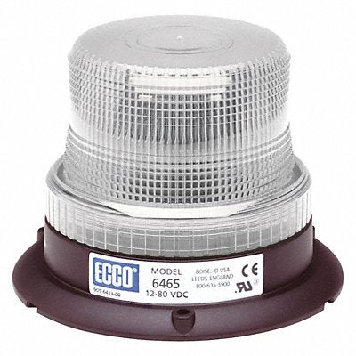 ECCO 6465C Beacon Light Clear Flashing