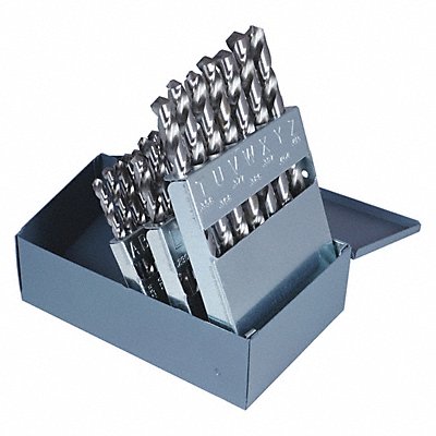 CLEVELAND C72000 Jobber Drill Set 25 pc HSS
