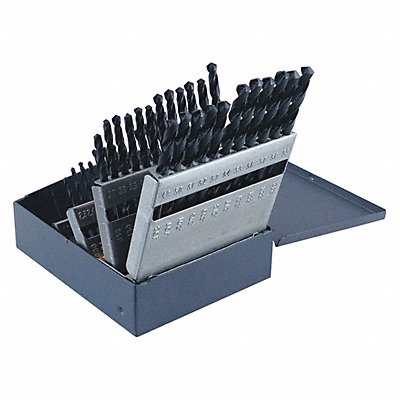 CLEVELAND C00960 Jobber Drill Set 50 pc HSS