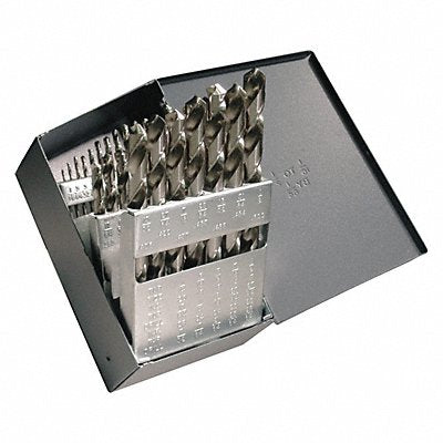 CLEVELAND C72198 Jobber Drill Set 29 pc HSS