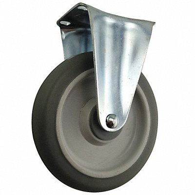 GRAINGER 406P66 Standard Plate Castor Rigid 325 lb.