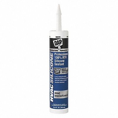 DAP 8010 Silicone Sealant White Professional