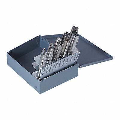 GREENFIELD THREADING 330082 Multi Size Tap Set 10pc NC NF