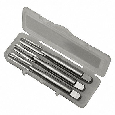 GREENFIELD THREADING 341912 Tap Set Inch #8-32 Thread Size Bright