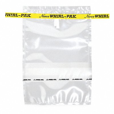 WHIRL-PAK B01490 Sampling Bag 13 fl oz 7.5 in 5.3in PK500