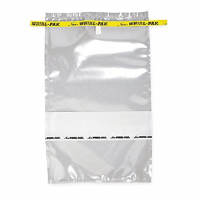 WHIRL-PAK B01195 Sampling Bag 55 fl oz 12 in 7.5 in PK500