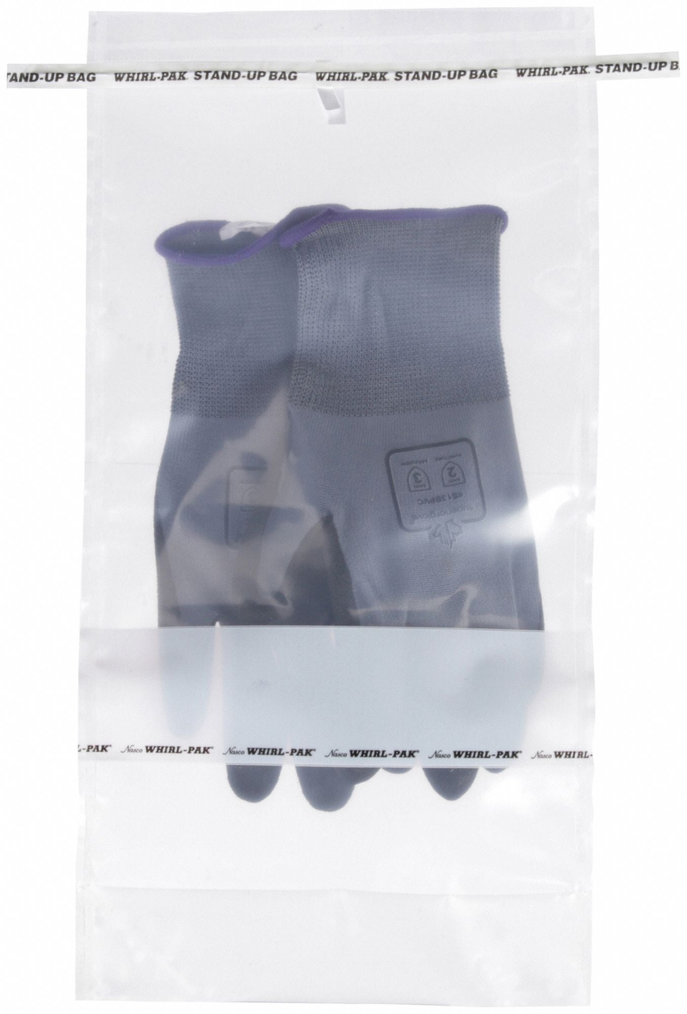 WHIRL-PAK B01451 Sampling Bag 69 fl oz 15 in 7.5 in PK250