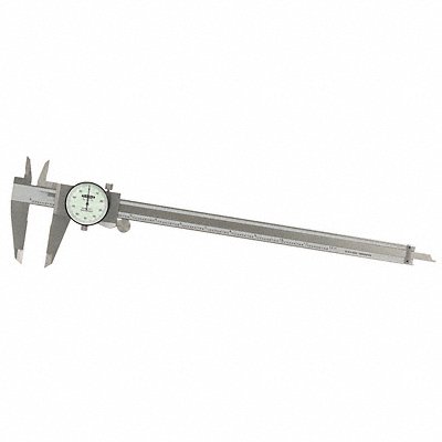 INSIZE 131112 Dial Caliper White 0-12 Range 2 Jaw D