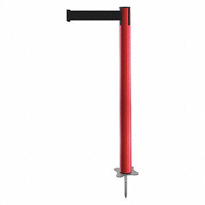 TENSABARRIER 88421MAXB9XC Spike Post Red Post 43 H
