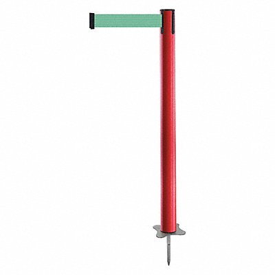 TENSABARRIER 88421MAXG2XC Spike Post Red Post 43 H