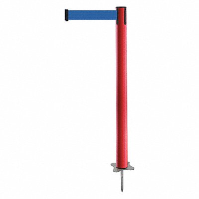TENSABARRIER 88421MAXL5XC Spike Post Red Post 43 H