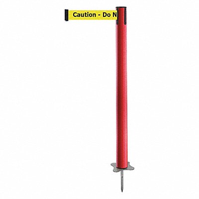 TENSABARRIER 88421MAXYAXC Spike Post Red Post 43 H